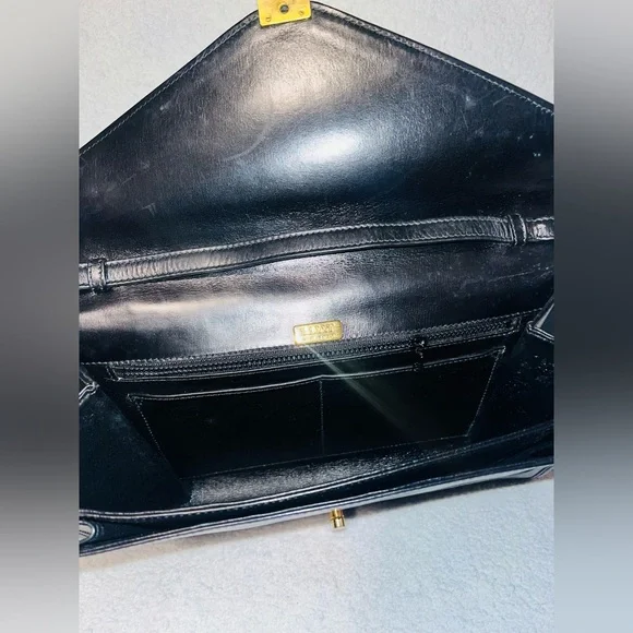 Bally Black Leather Turn lock Shoulder/Crossbody - Picture 12 of 14